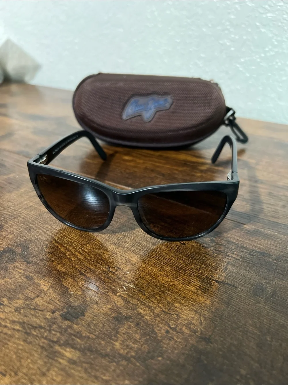 Maui Jim Women's Sunglasses - Black Frame with Brown Lenses
